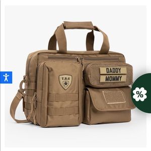 Tactical baby gear diaper bag